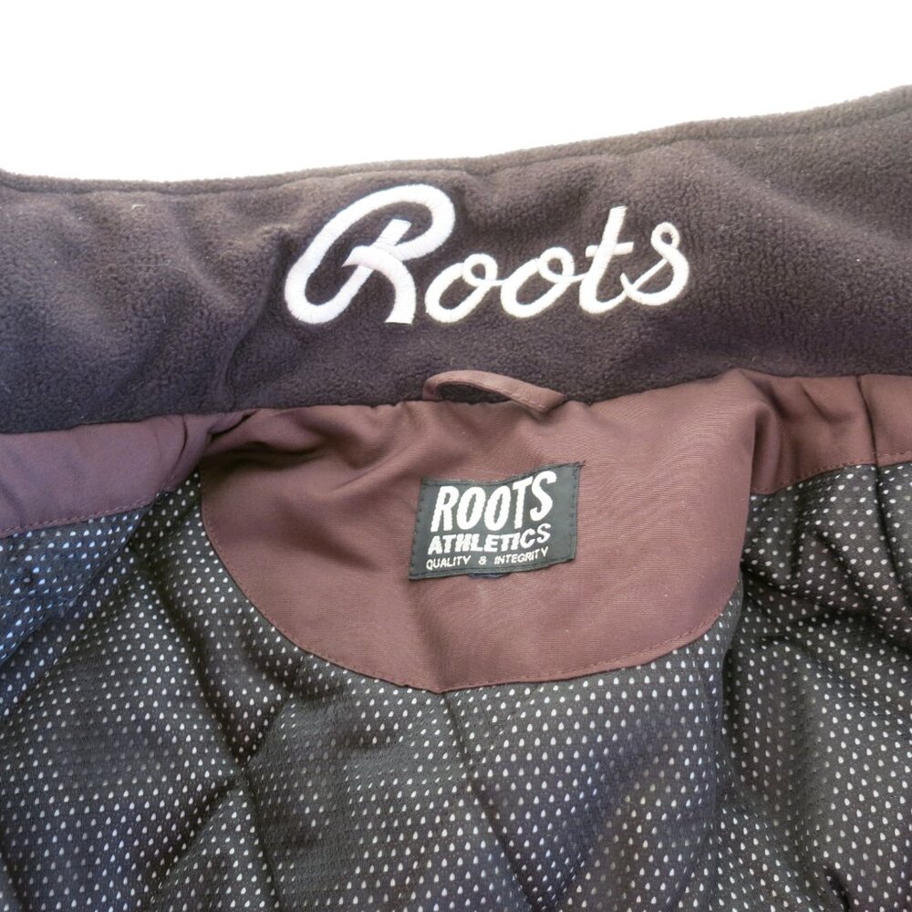 Roots Athletics Brown Winter Coat Jacket --> Missing Size Tag - Picture 5 of 6